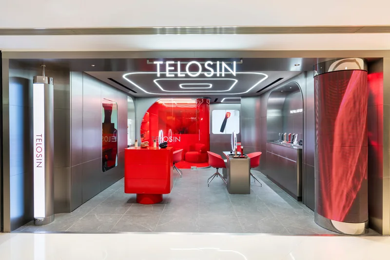 Telosin retail location at Hong Kong · Harbour City