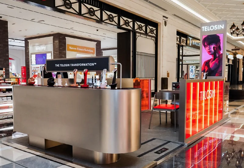 Telosin retail location at Macau · Shoppes at Londoner